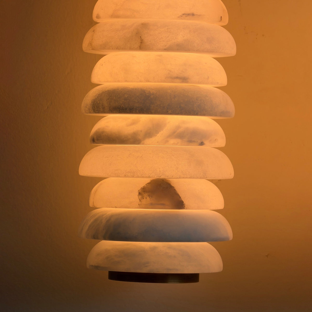 Double Modern Alabaster Wall Lamp