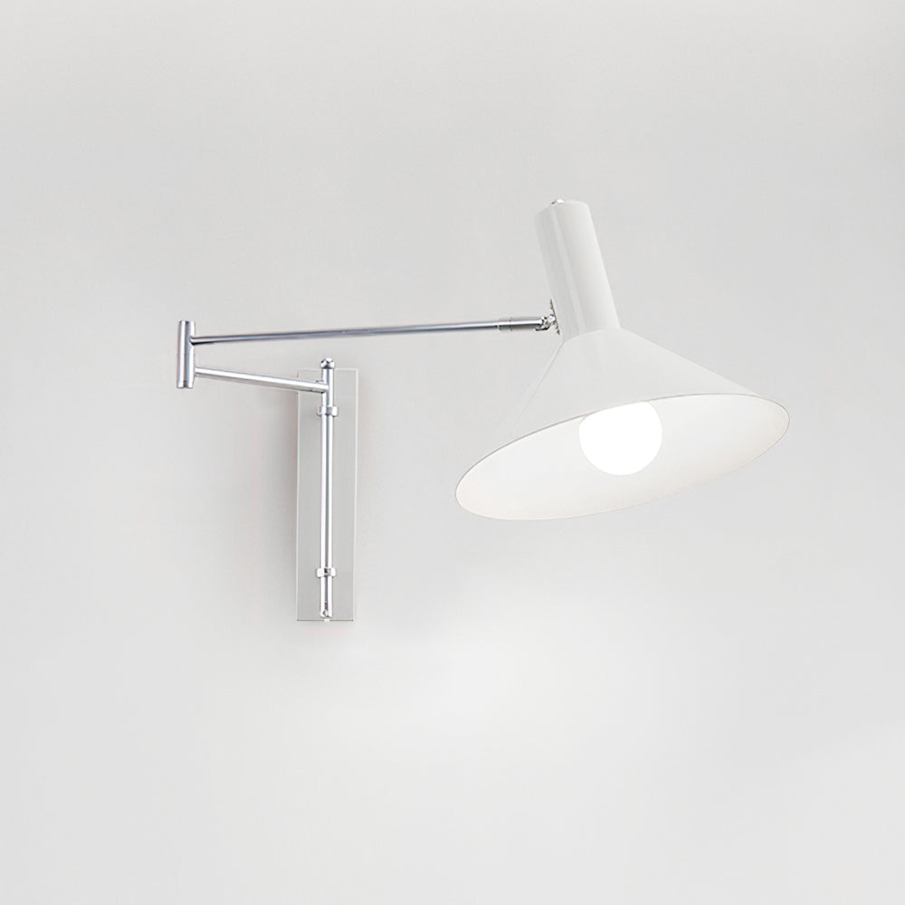 Peak Wall Lamp Adjustable Arm Red Reading