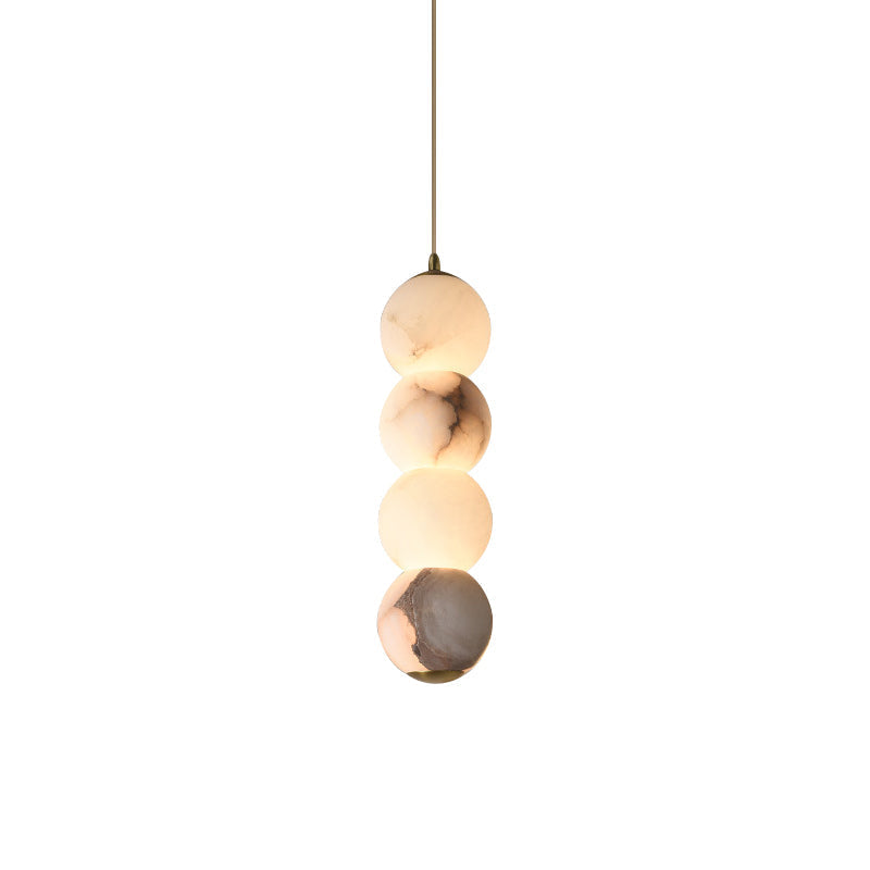 Lasides Alabaster Pendant Light Head 2 /3/4