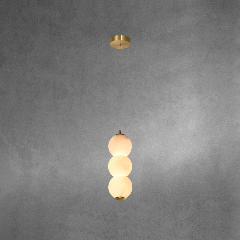 Lasides Alabaster Pendant Light Head 2 /3/4