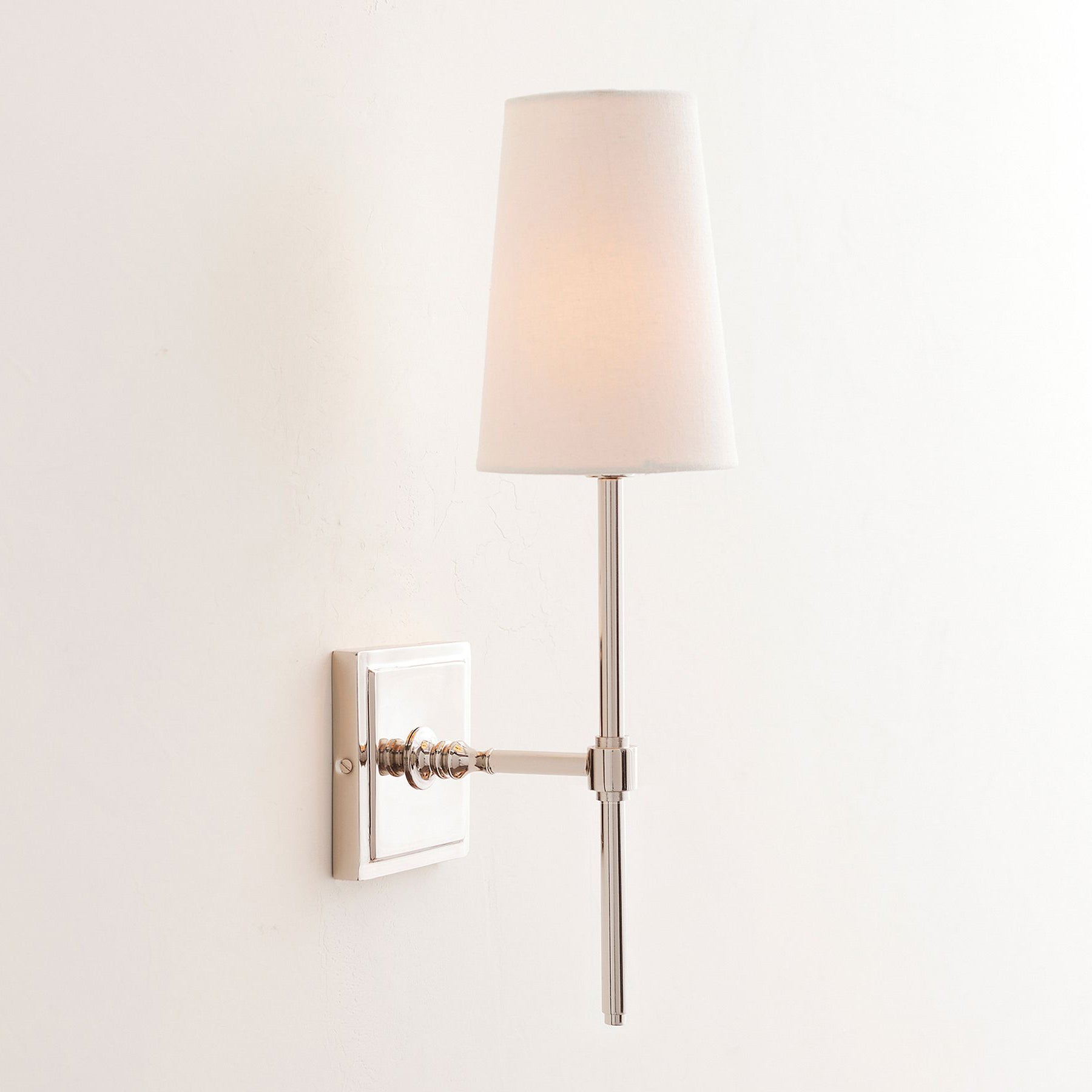 Vicarara Vintage Industrial Brass Fabric Wall Lamp