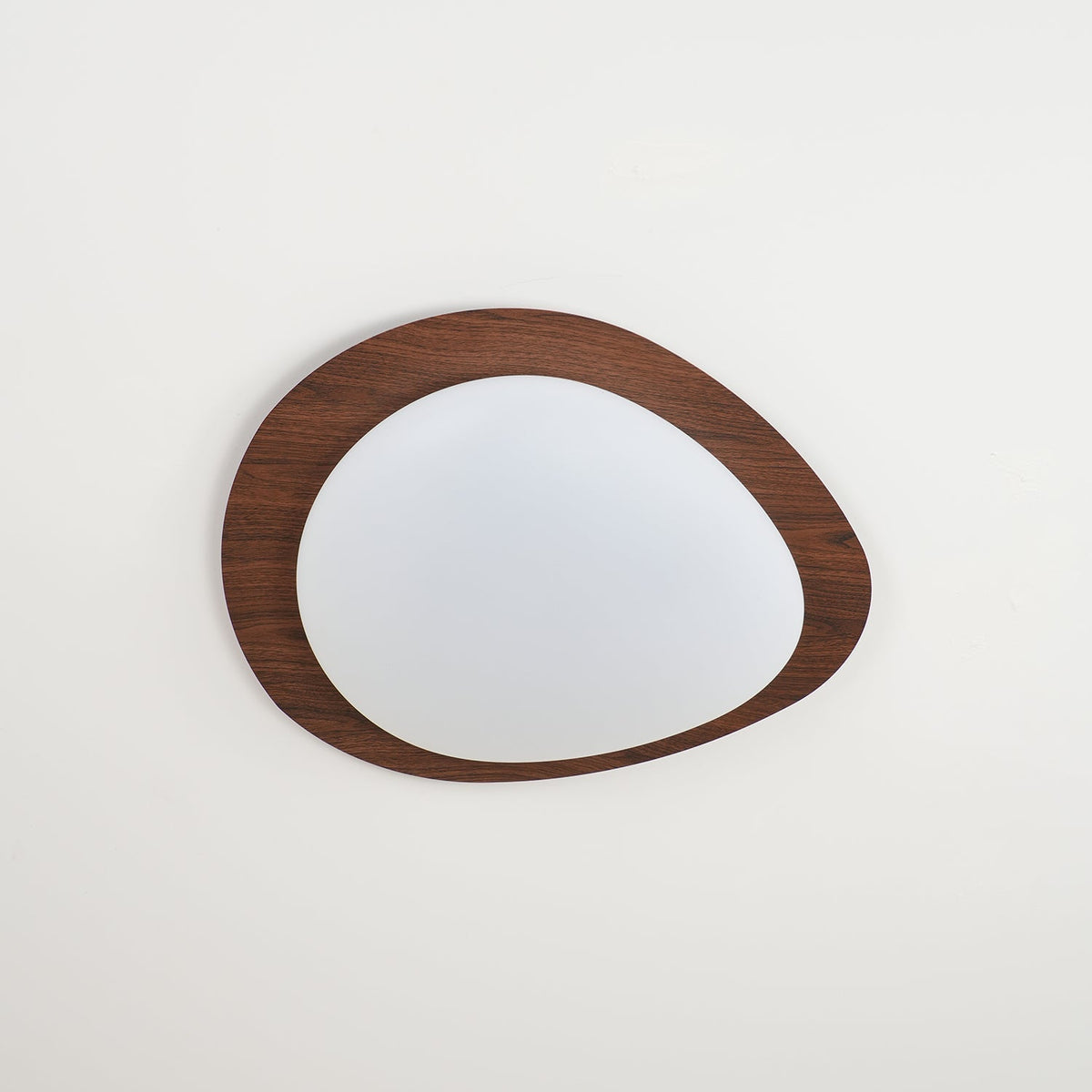 Tulapis Pebble Walnut Ceiling Light