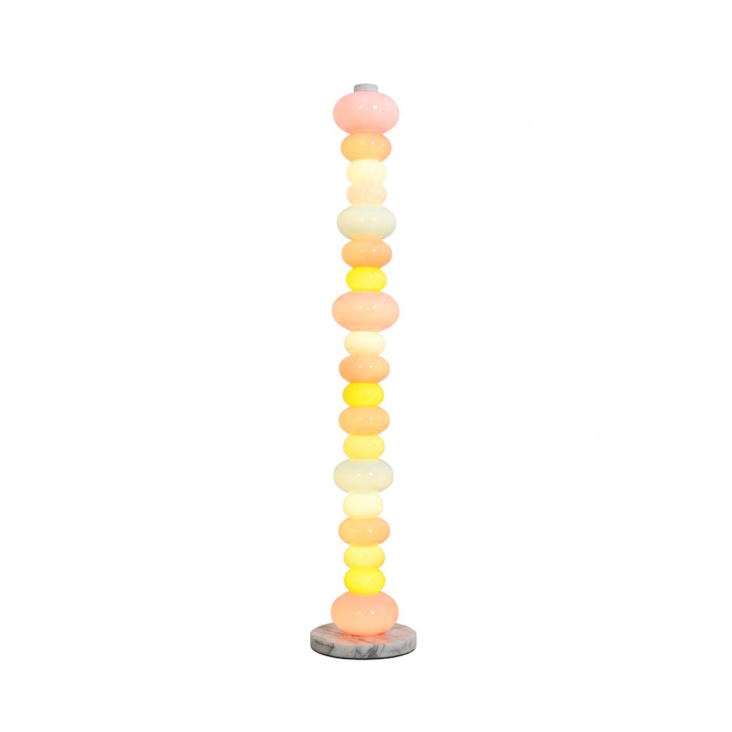 Pebbles Minimalist Marble Floor Lamp