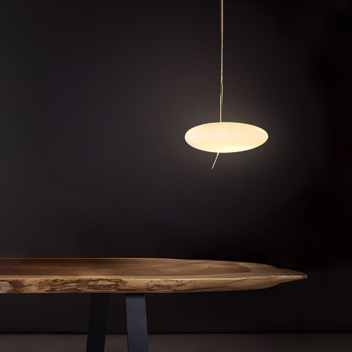 Pokakun Rose Gold Pebble Pendant Light
