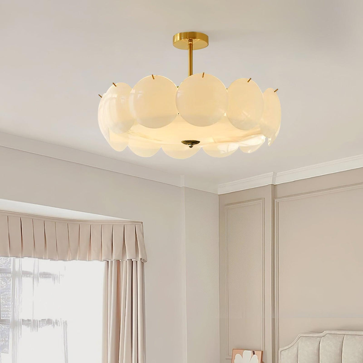 Vakegis Petal Shell Ceiling Light