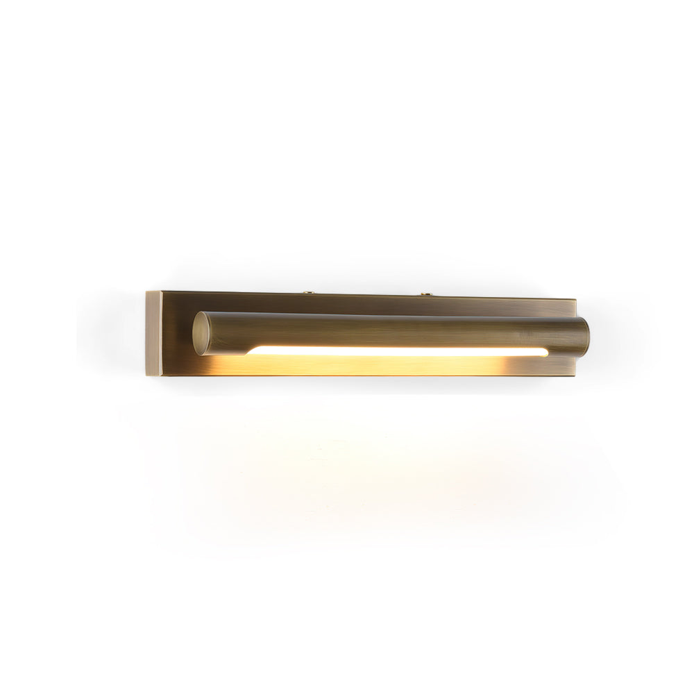 Reed Linear Brass Wall Sconce
