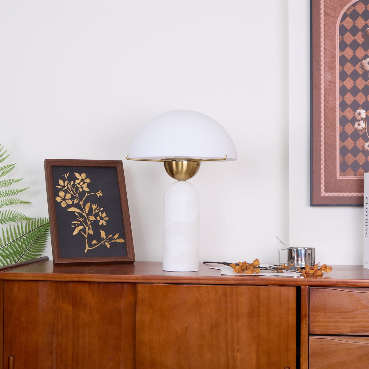 Tirixon Alabaster Table Lamp