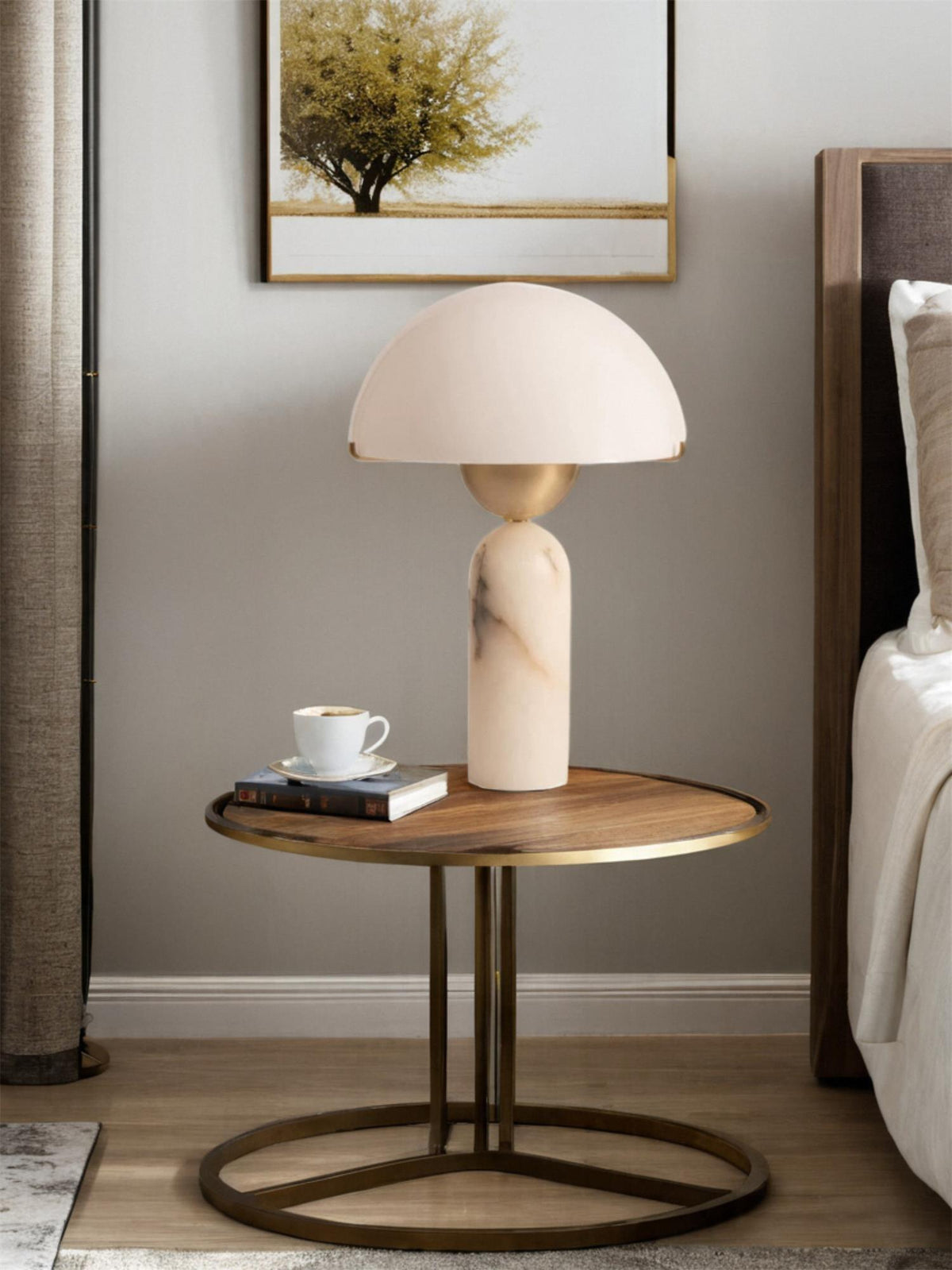 Tirixon Alabaster Table Lamp