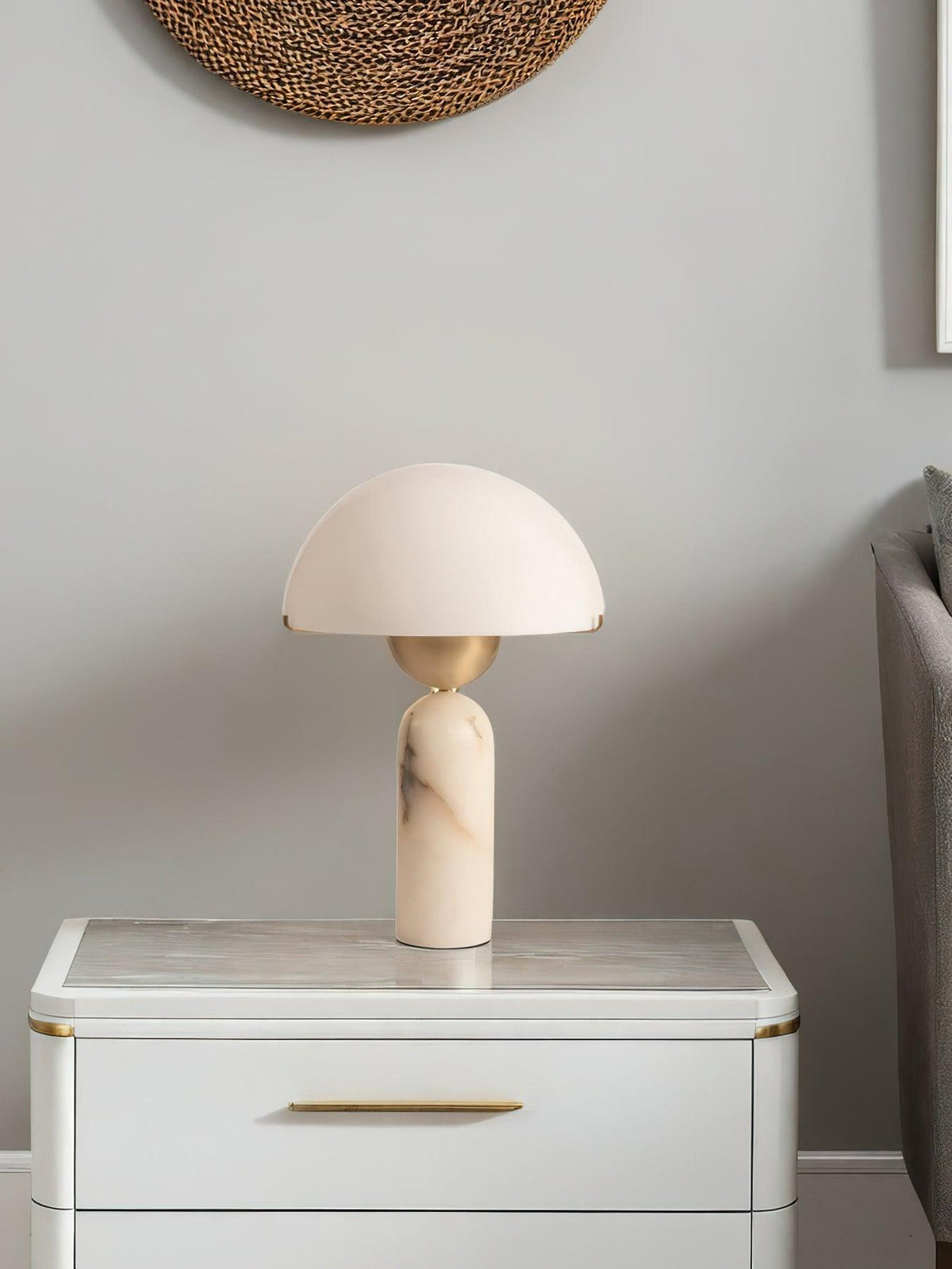 Tirixon Alabaster Table Lamp