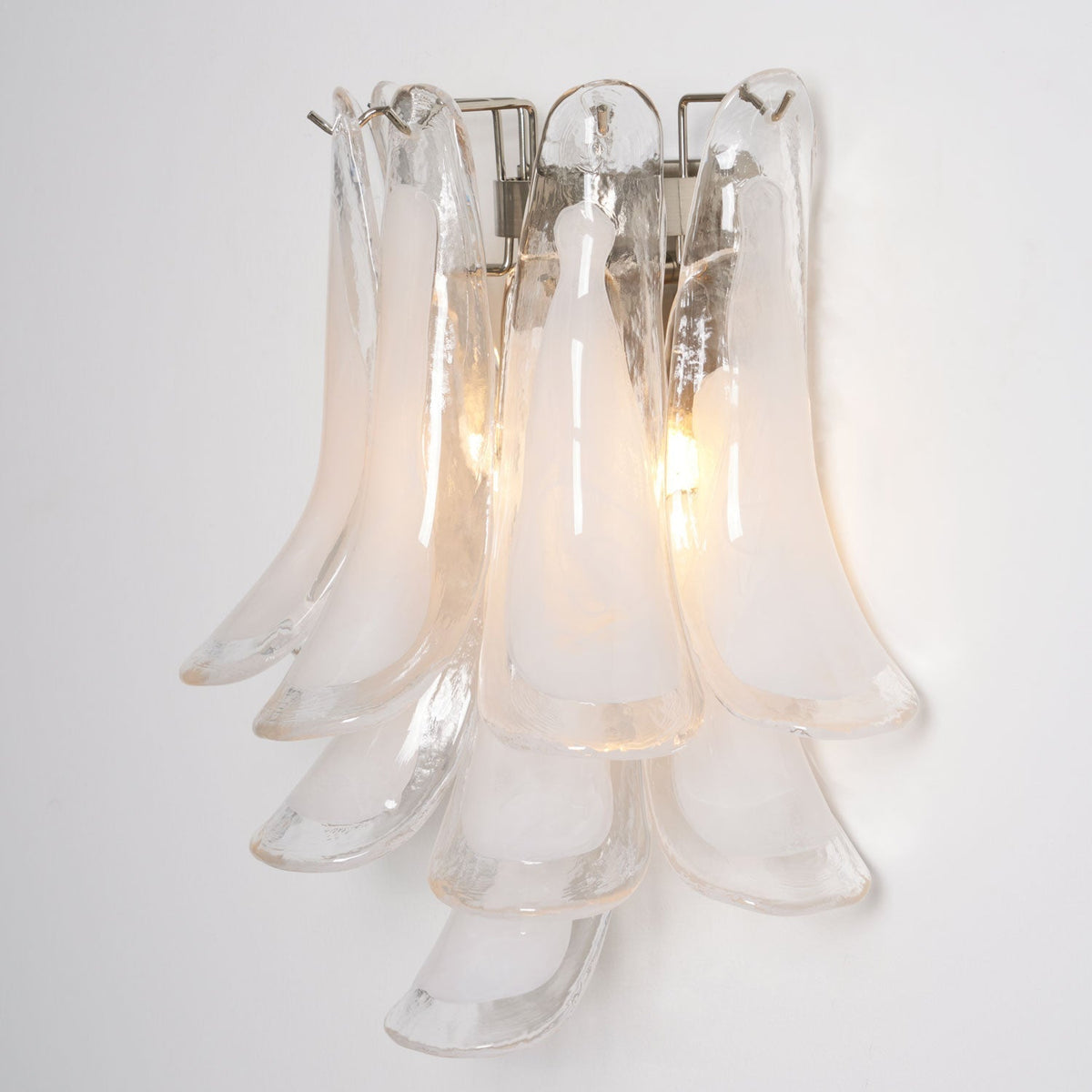 Eiraira Wall Light Petal Shaped Glass Vintage Artistic