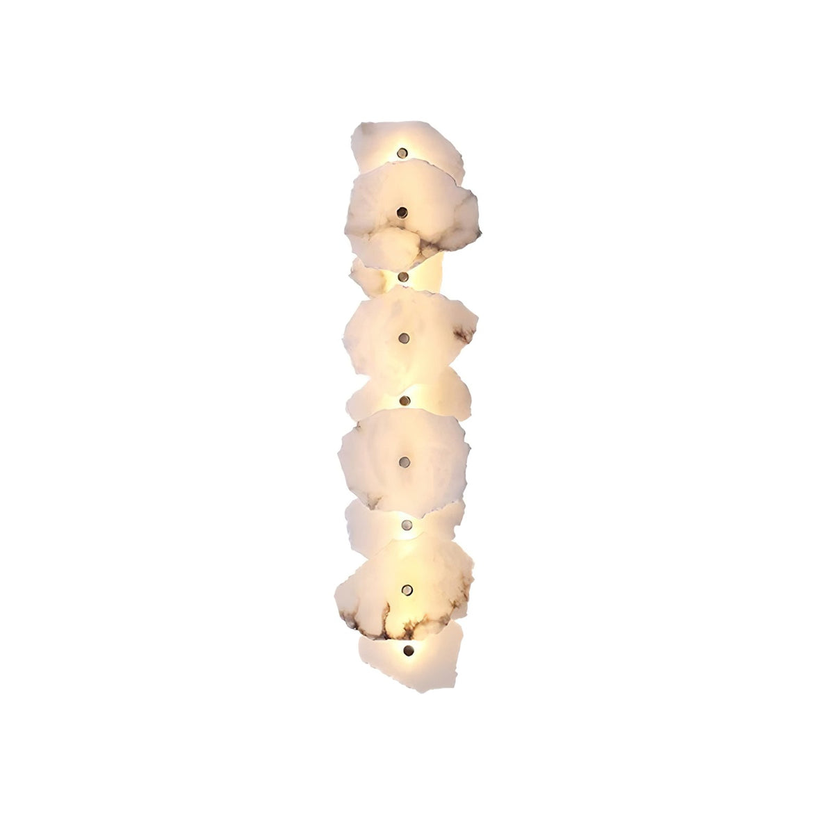 Alaeila Floral Cluster Alabaster Wall Light