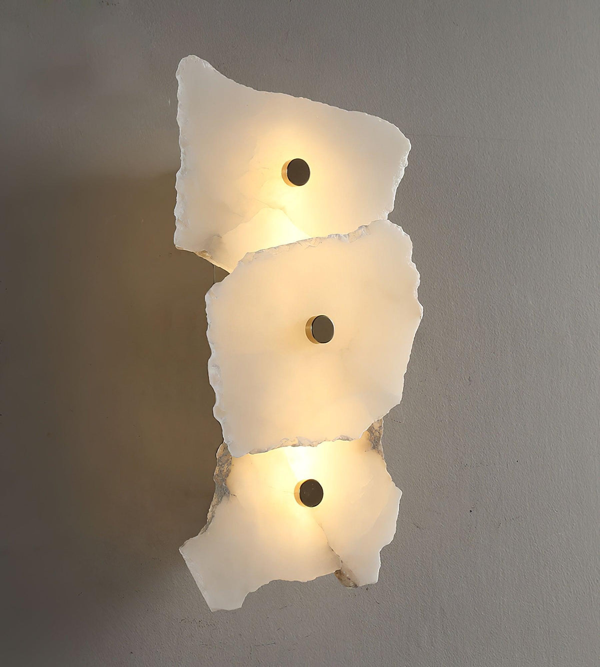 Alaeila Floral Cluster Alabaster Wall Light