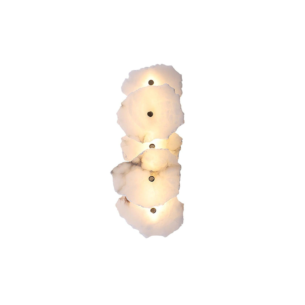 Alaeila Floral Cluster Alabaster Wall Light