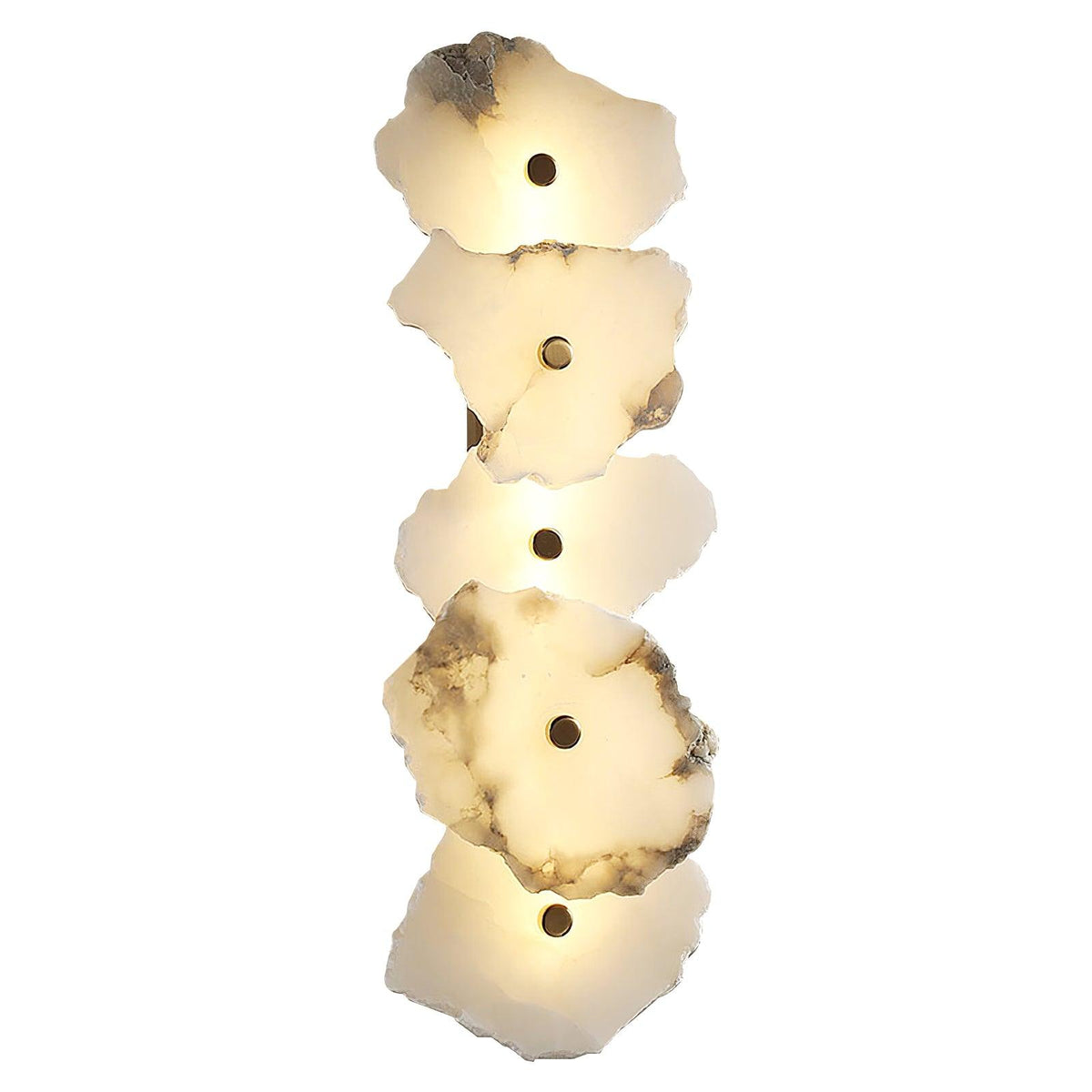 Alaeila Floral Cluster Alabaster Wall Light