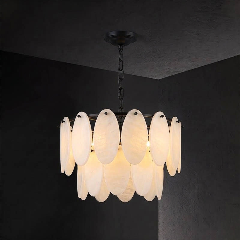 Elmsford Alabaster Chandelier