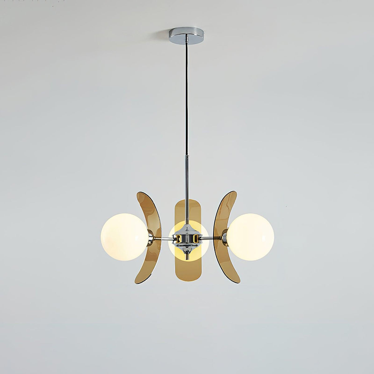 Silisur Chandelier Brown &Orange