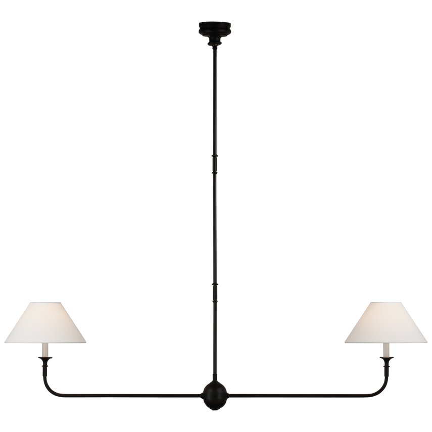 Lioroelia Pendant Lamp Black Candle Tapered