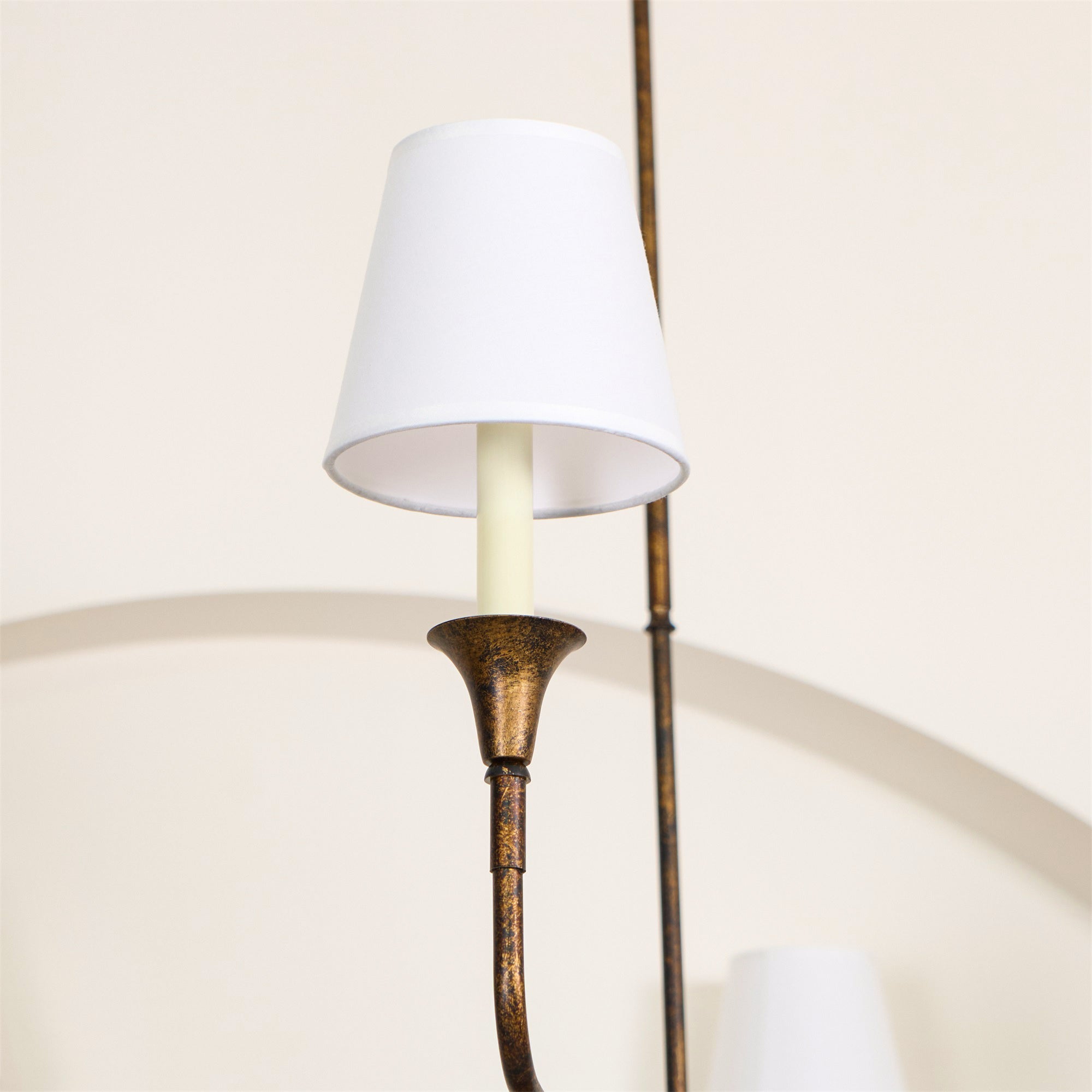 Arthaila Vintage Industrial Grande Fabric Chandelier