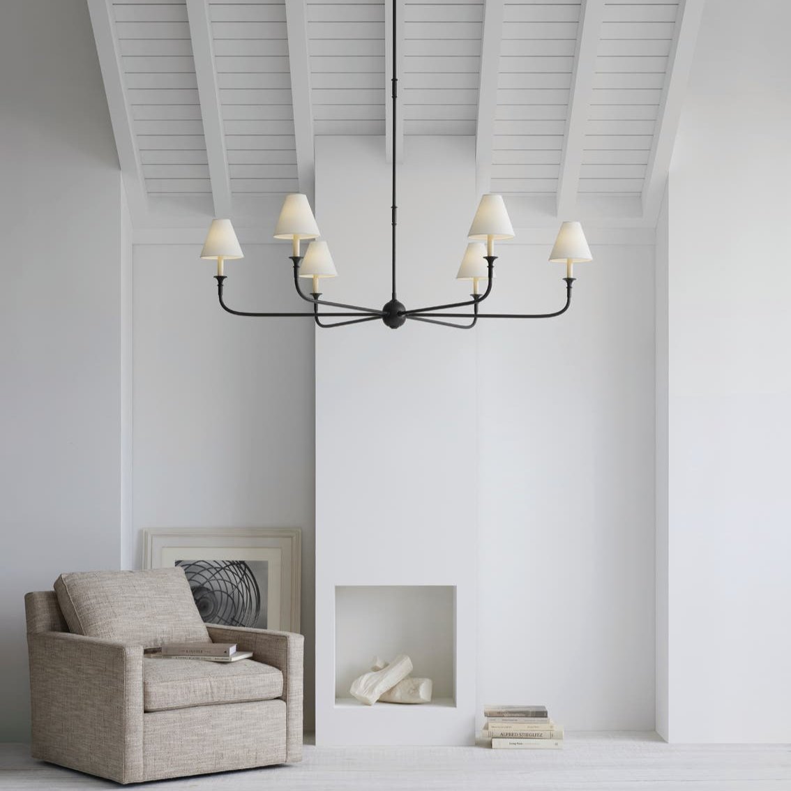 Lioroelia Pendant Lamp Black Candle Tapered