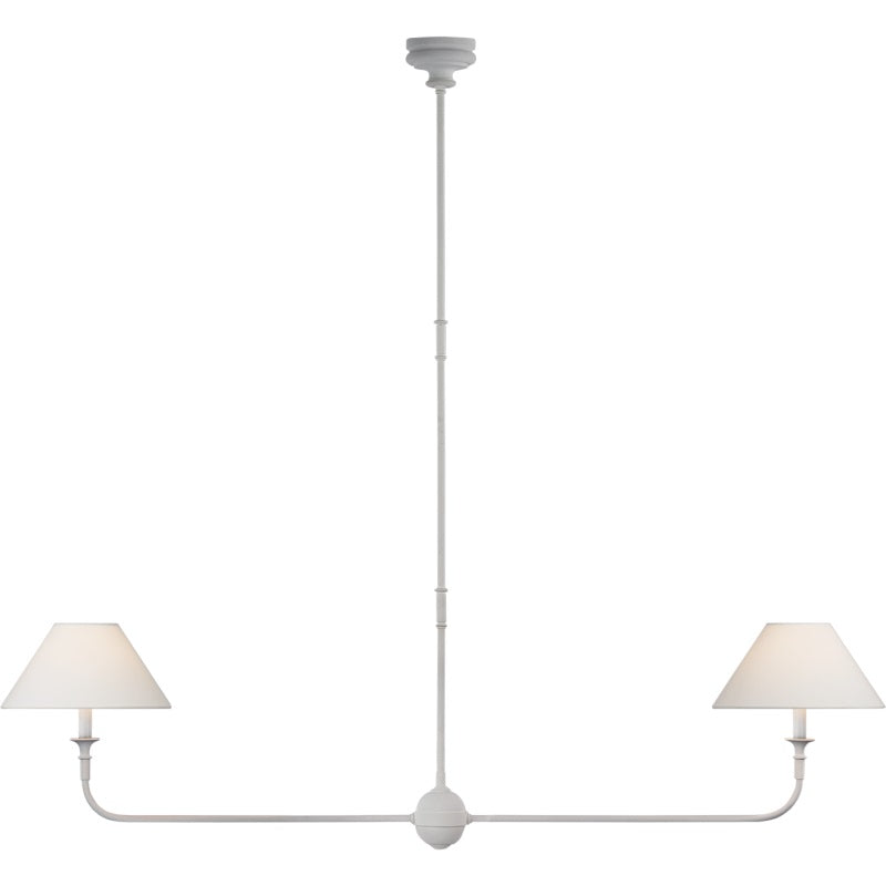 Degirut Modern Linear LED Chandelier Living Room Bedroom