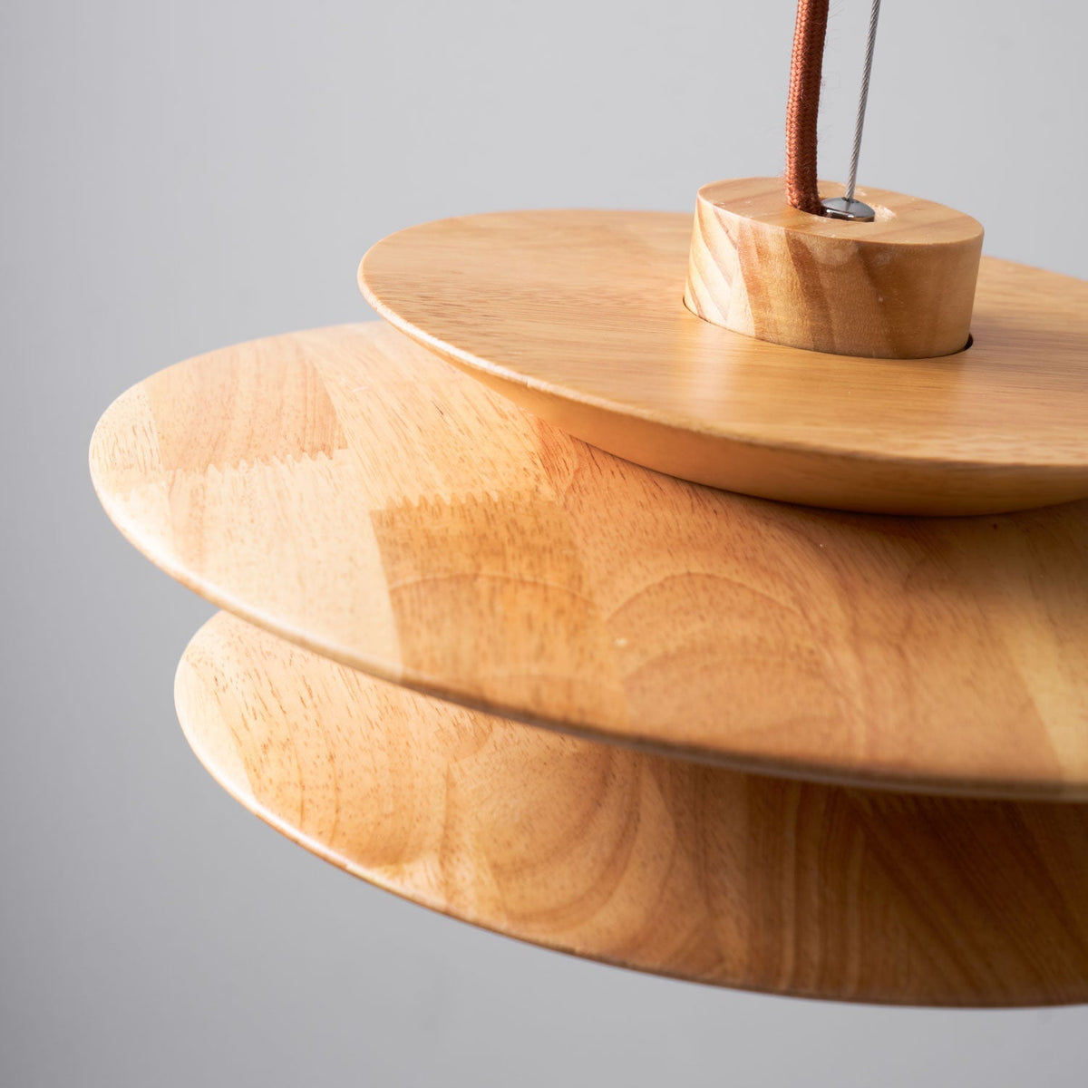 Elorda Wooden Retro Pendant Light