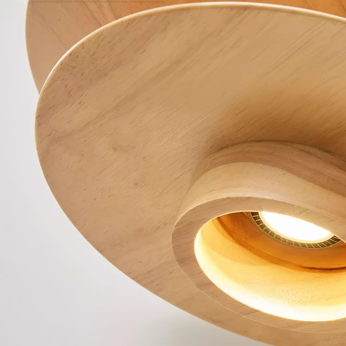 Nemasit Mid Century Walnut Pendant Light