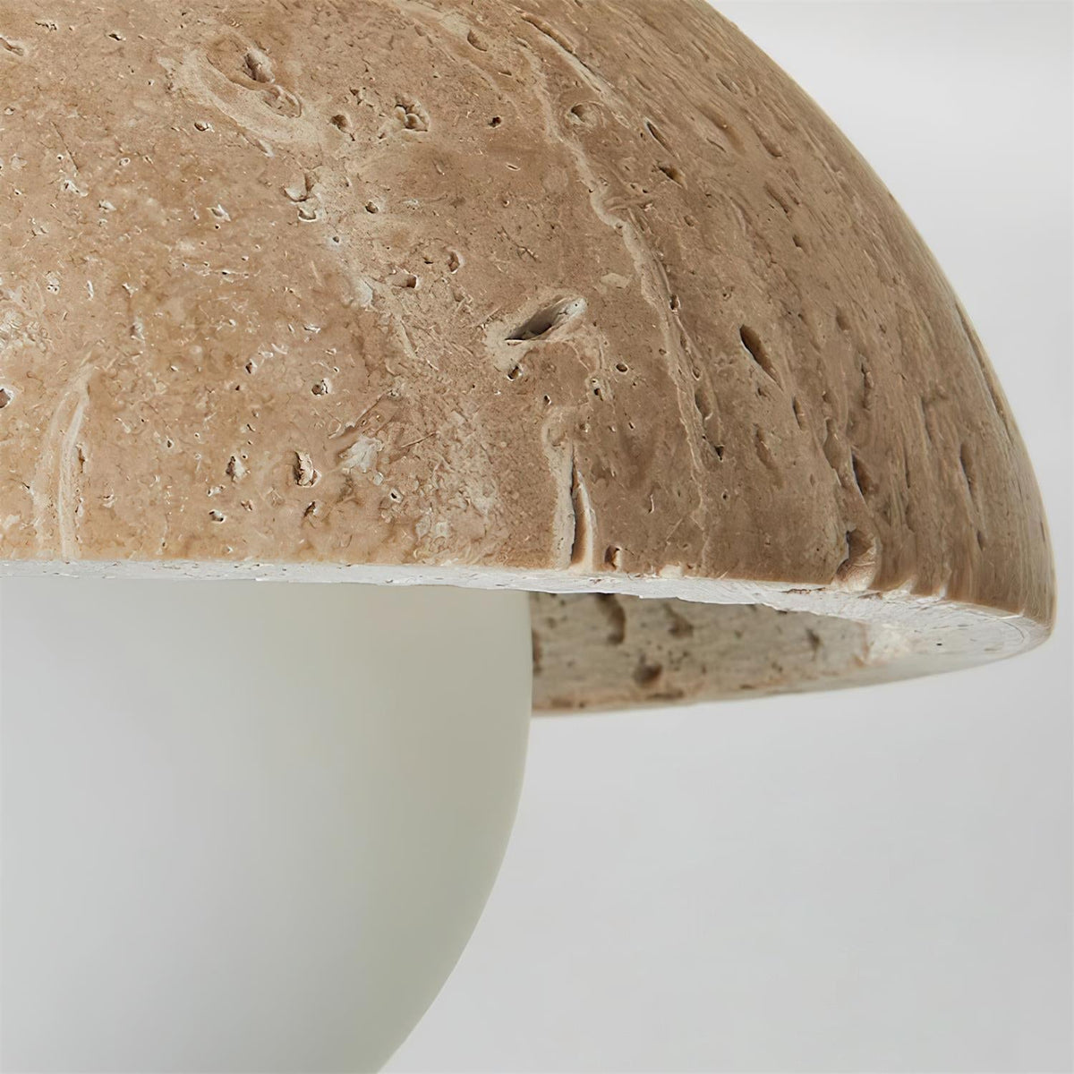 Ferovut Minimalist Travertine Ceiling Light