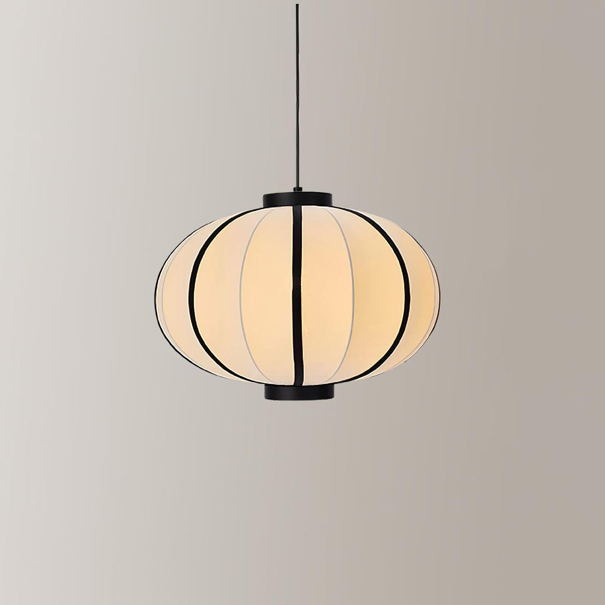 Lumara Pendant Lamp Fabric Lantern Frame Vintage