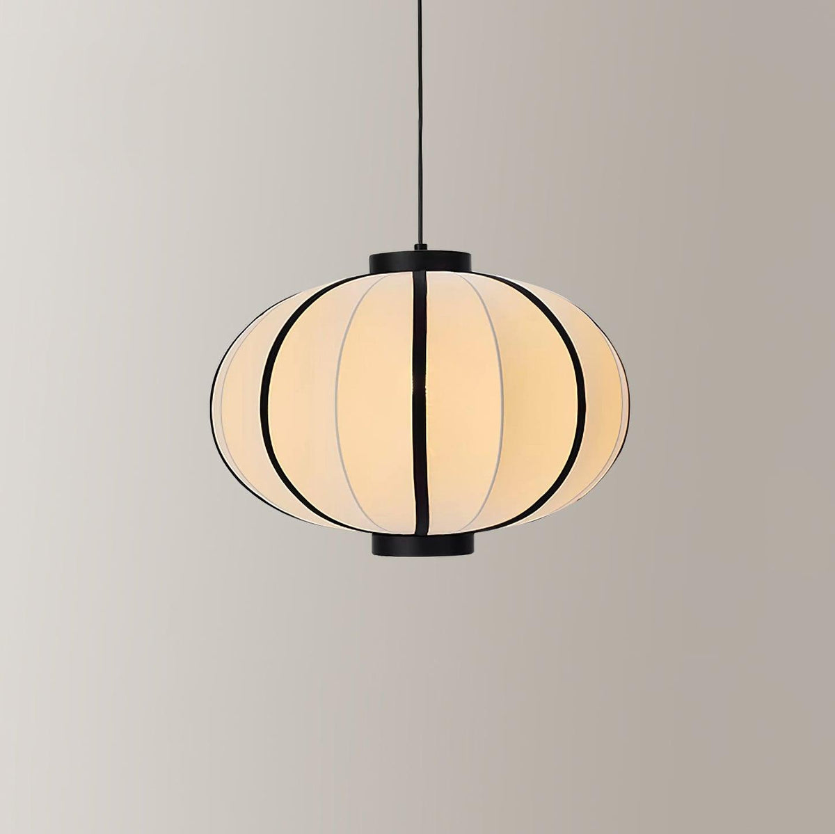 Lumara Pendant Lamp Fabric Lantern Frame Vintage