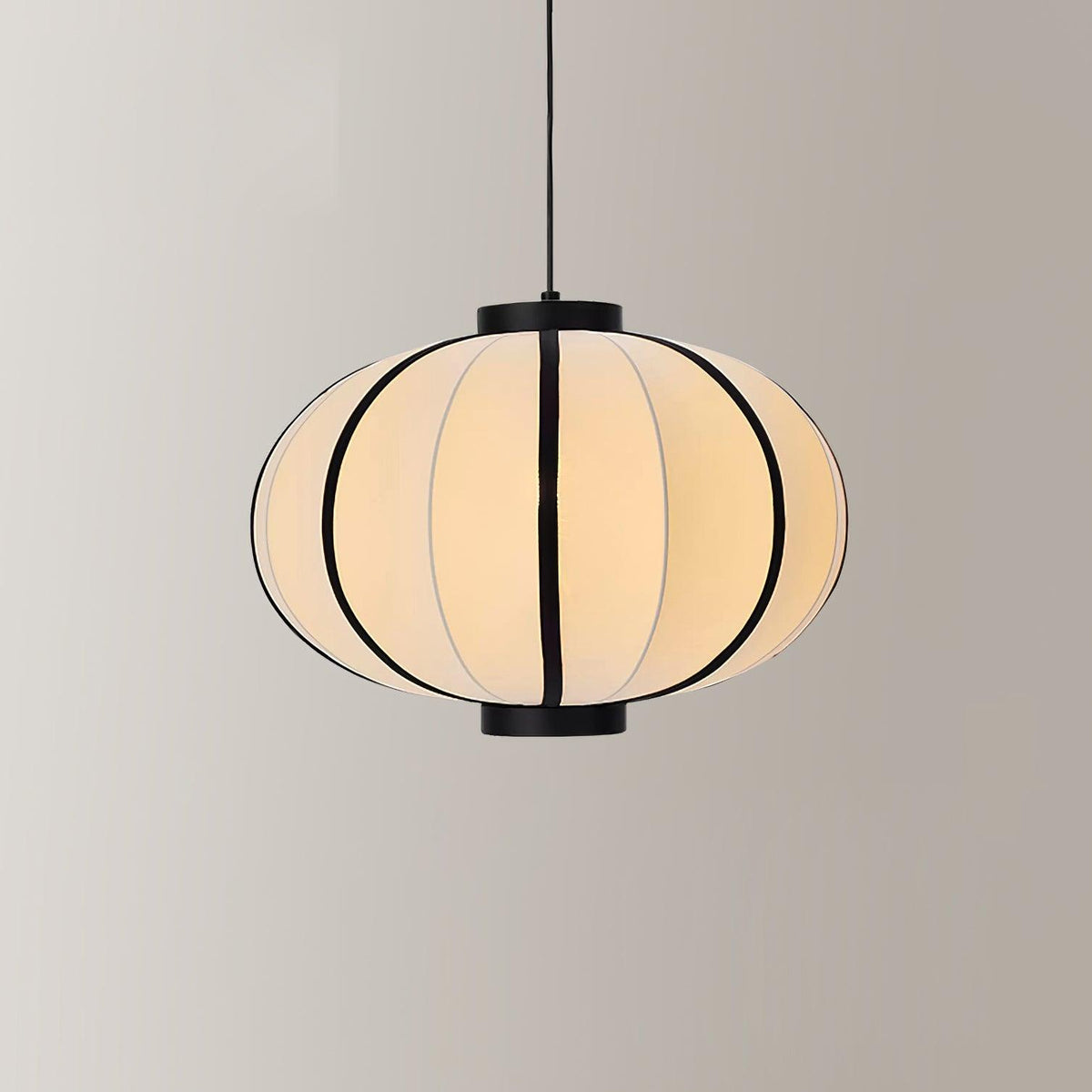 Lumara Pendant Lamp Fabric Lantern Frame Vintage
