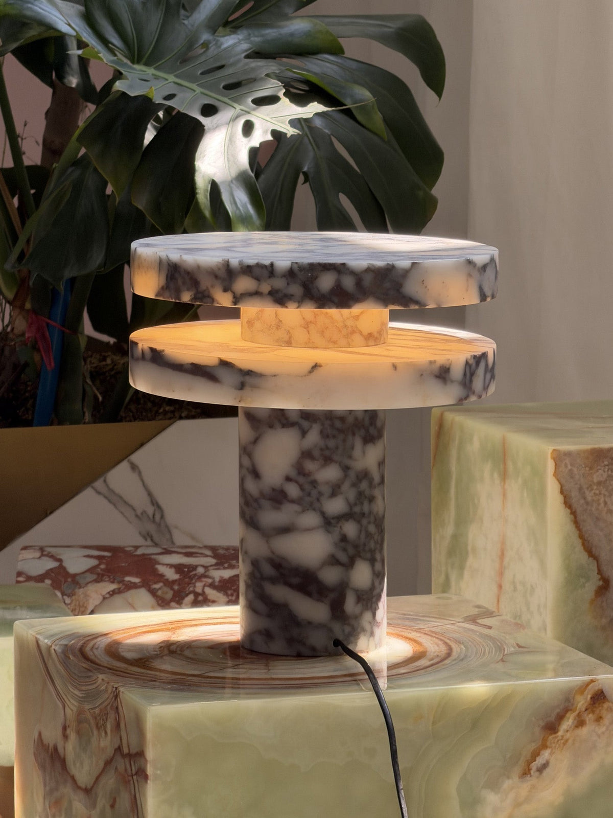 Nerelia Marble Table Lamp