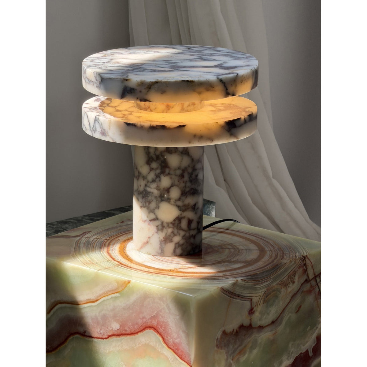 Nerelia Marble Table Lamp