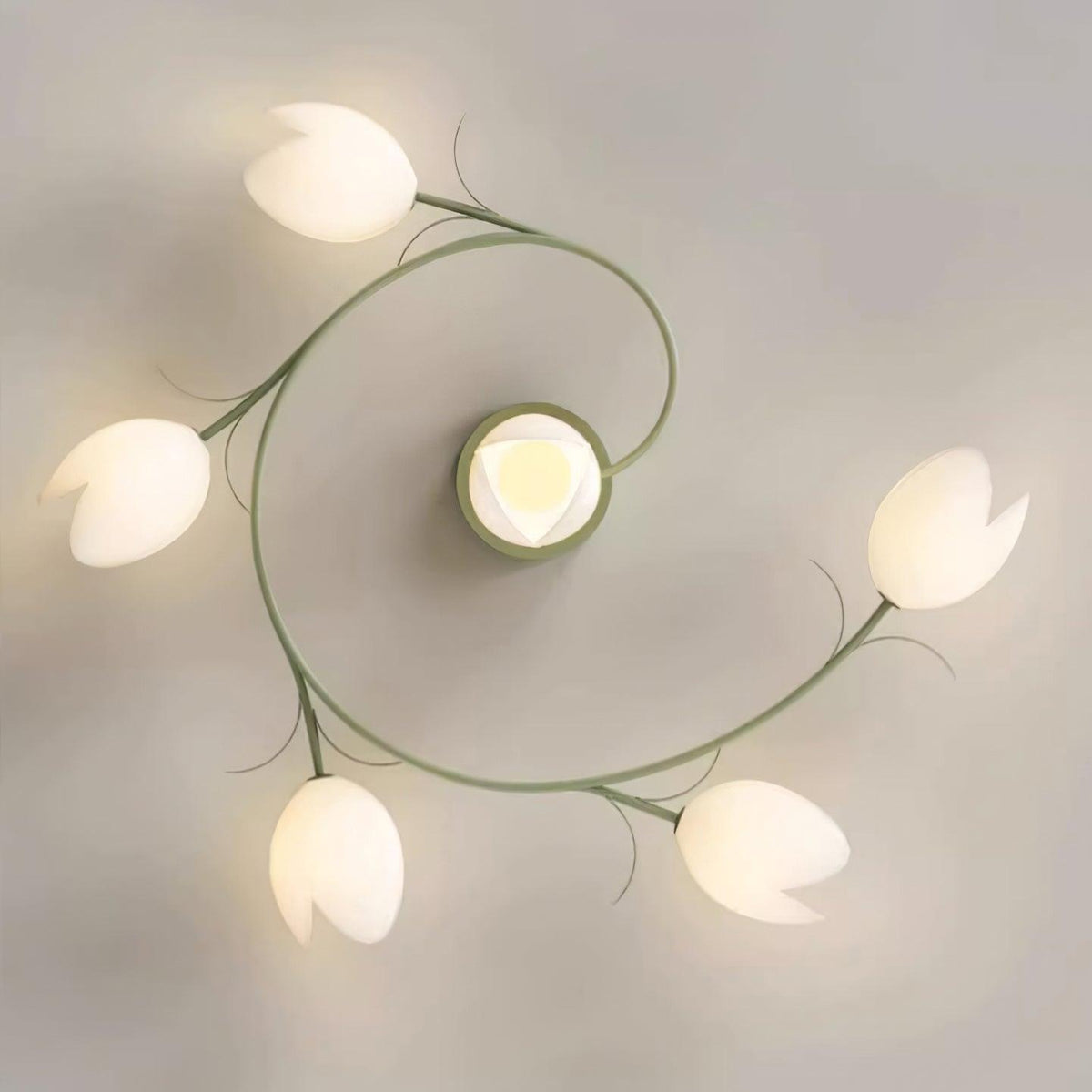 Lumuel 6-Light Tulip Ceiling Light