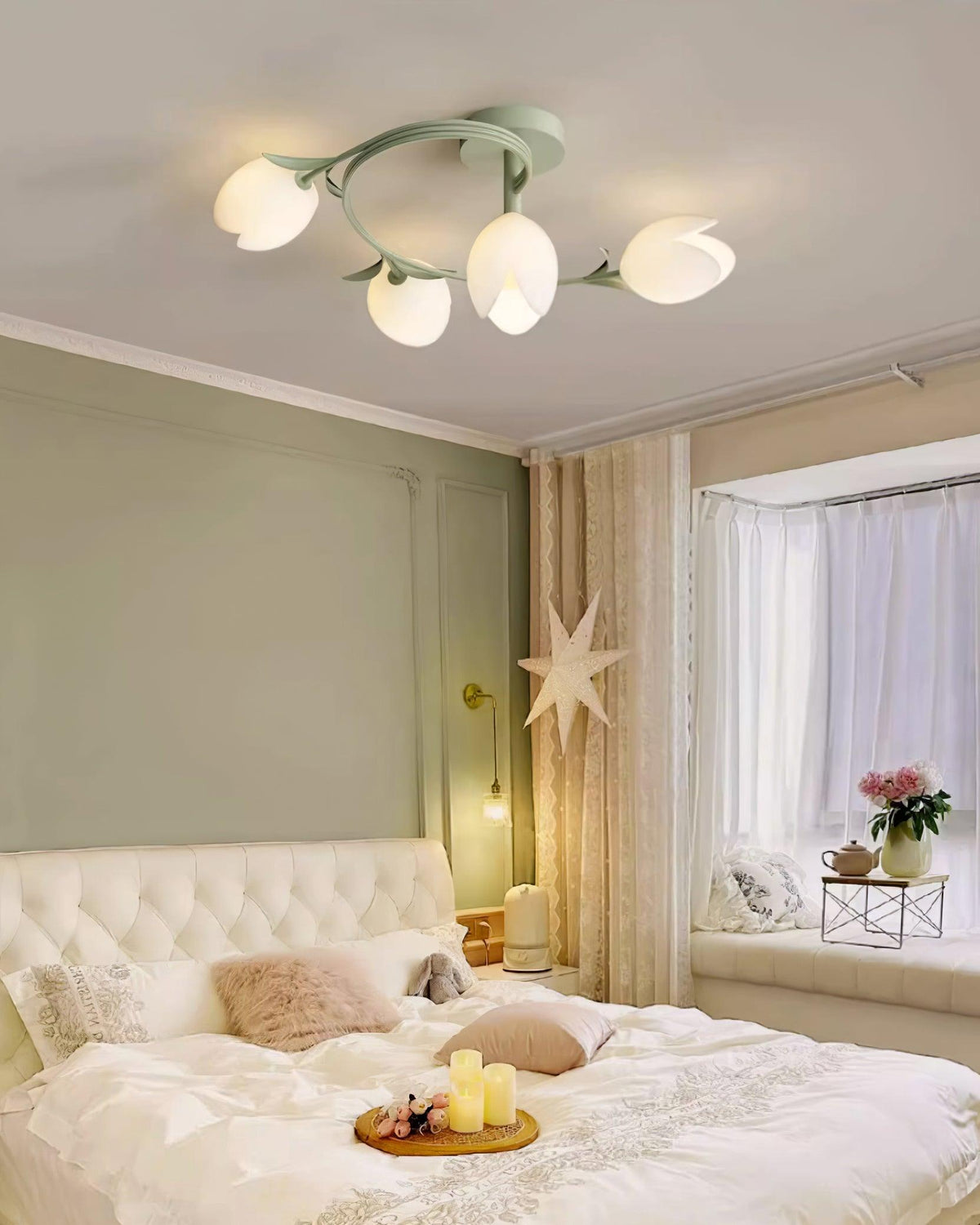 Lumuel 6-Light Tulip Ceiling Light