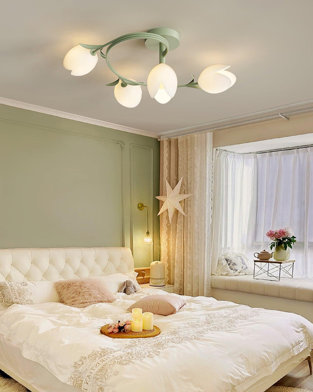 Lumuel 6-Light Tulip Ceiling Light
