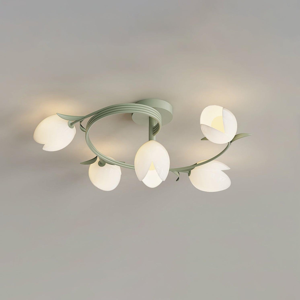 Lumuel 6-Light Tulip Ceiling Light