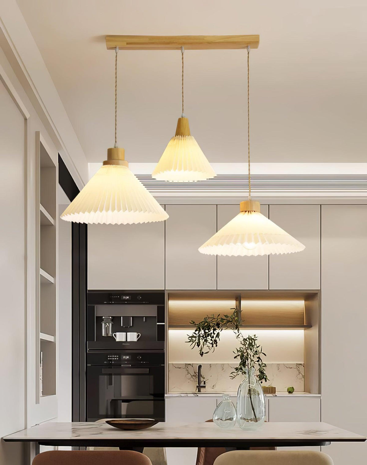 Caspcrest Wooden Pendant Light