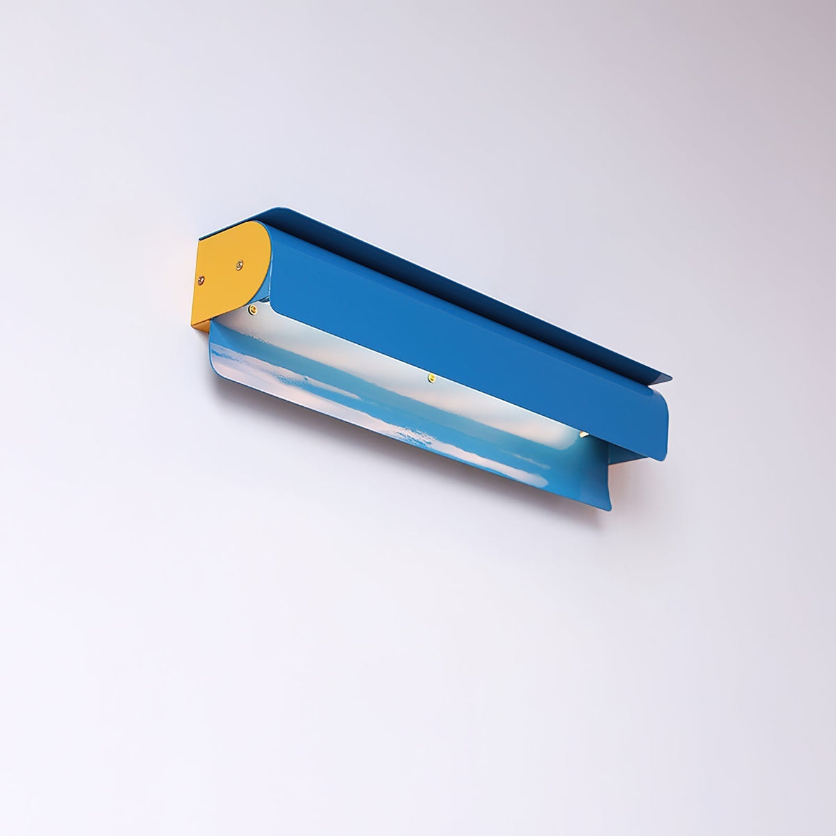 Plixo Sculptural Color-Block Wall Lamp