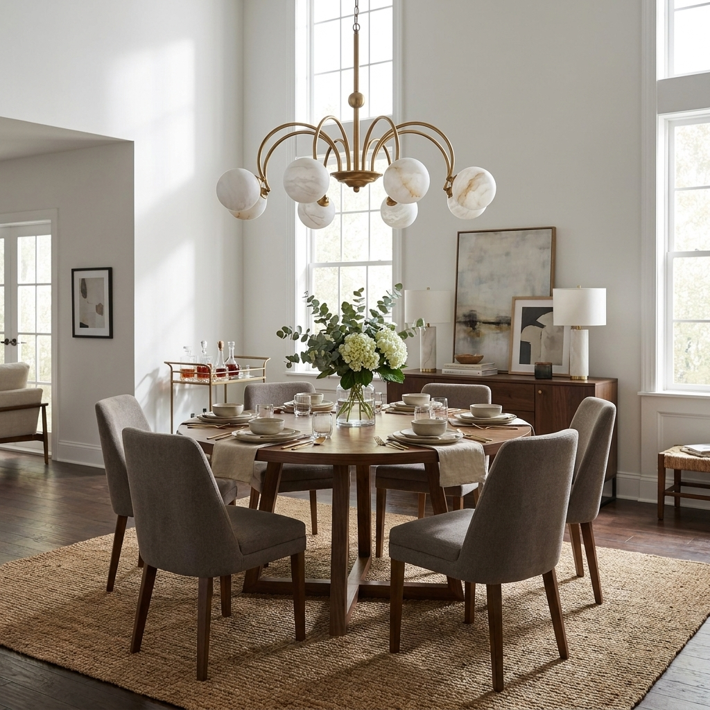 Norcombe Alabaster Chandelier