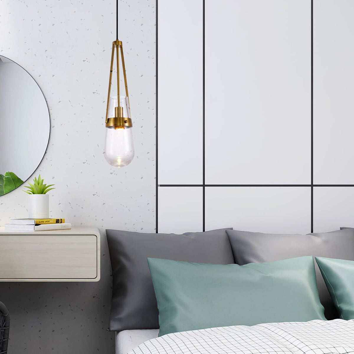 Vazora Glass Pendant Light