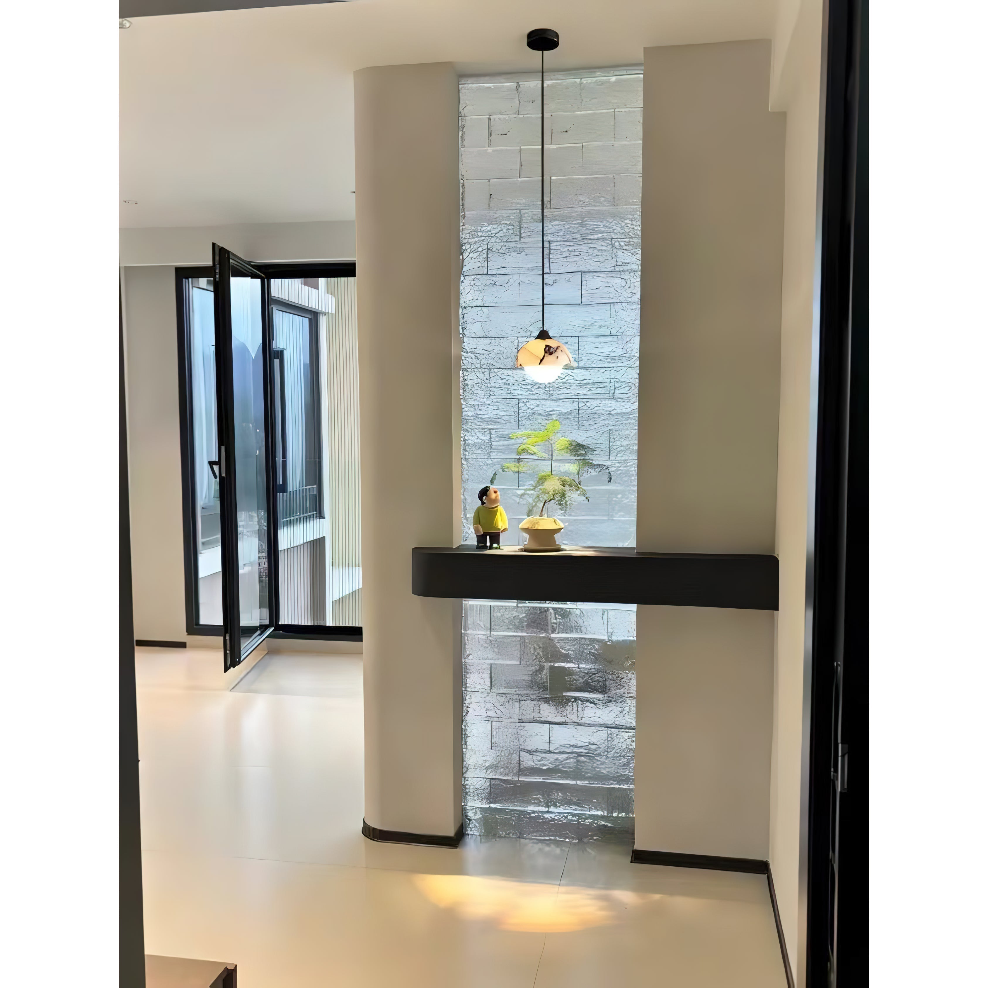 Vilaeisra Wooden Marble Pendant Lamp