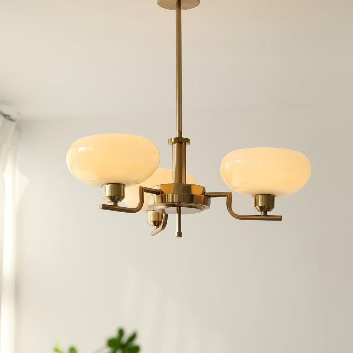Gabikus Chandeliers Glass Midcentury