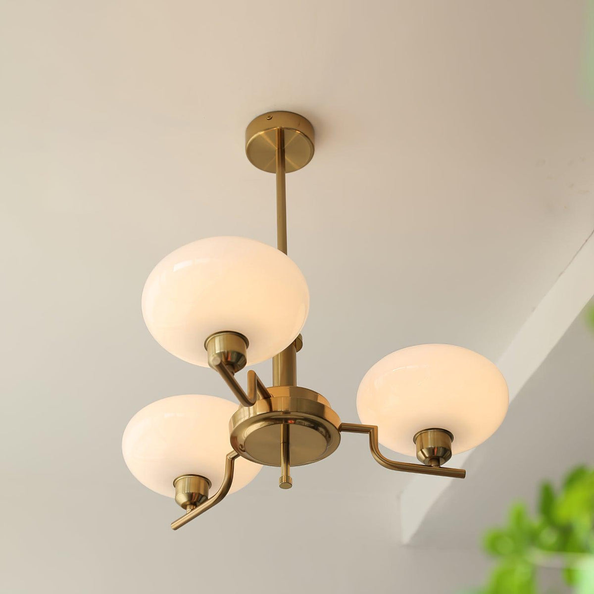 Gabikus Chandeliers Glass Midcentury