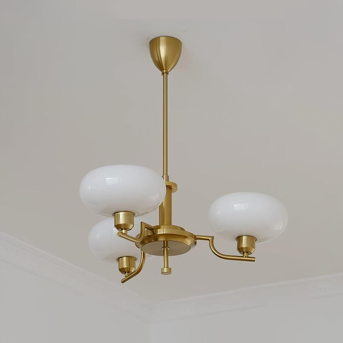 Gabikus Chandeliers Glass Midcentury