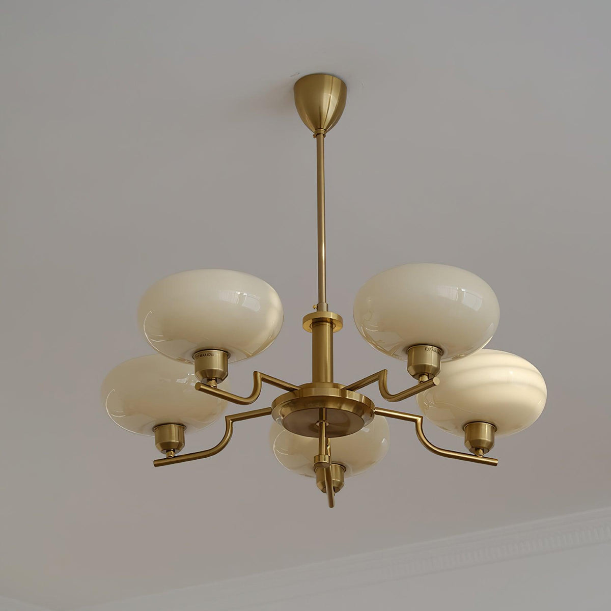 Gabikus Chandeliers Glass Midcentury