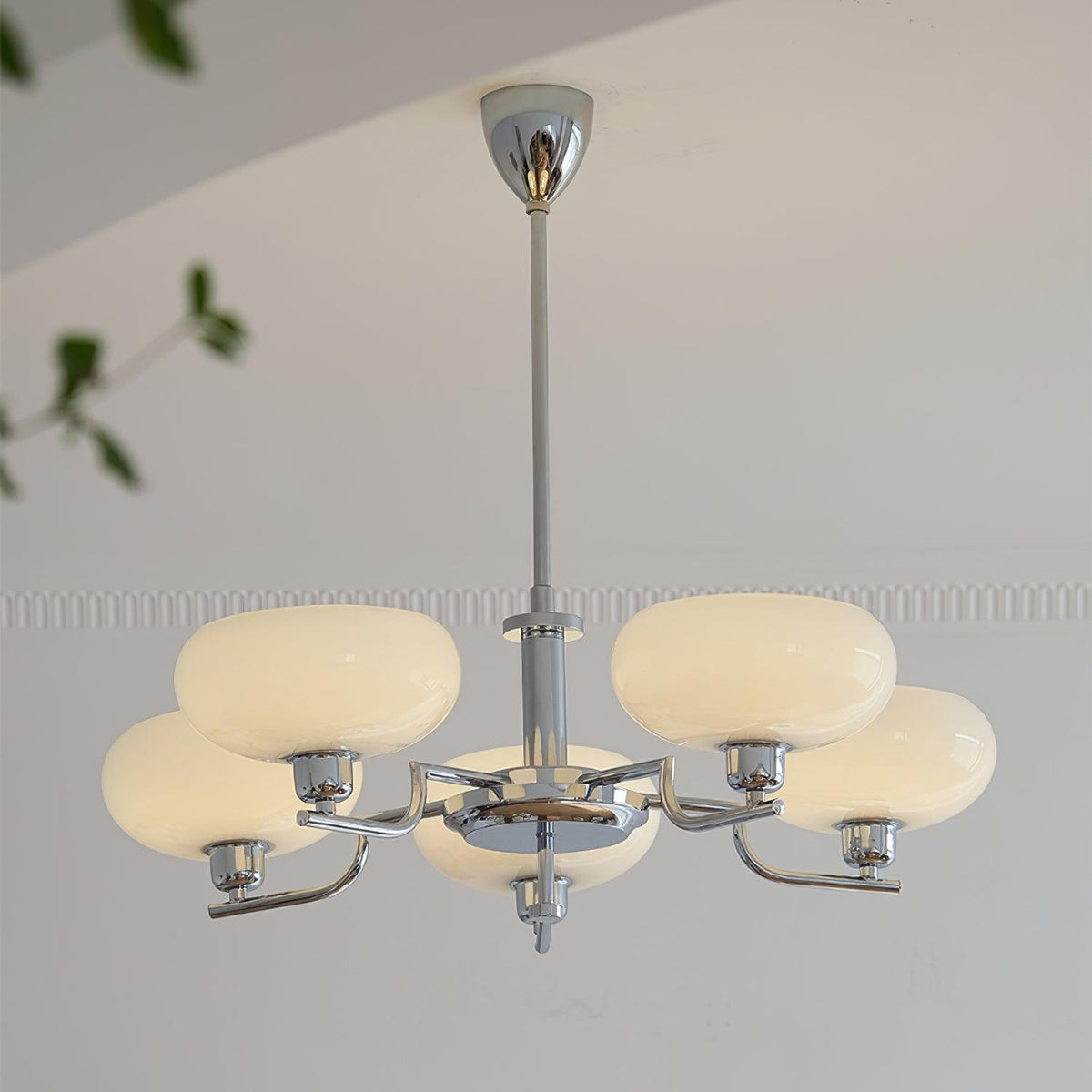 Gabikus Chandeliers Glass Midcentury