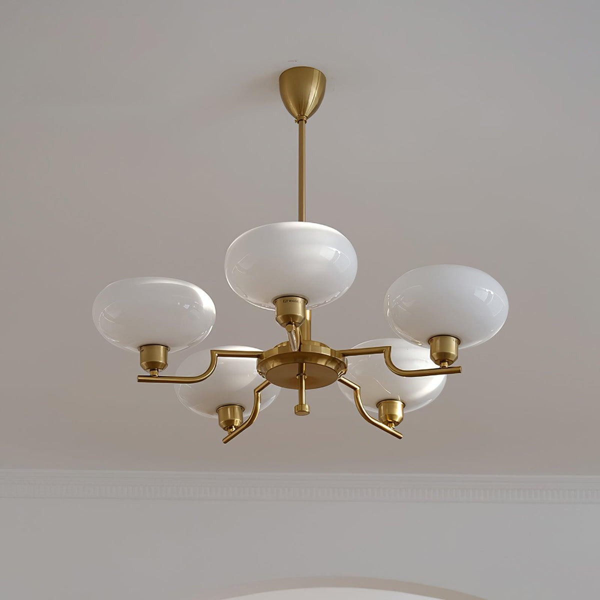 Gabikus Chandeliers Glass Midcentury