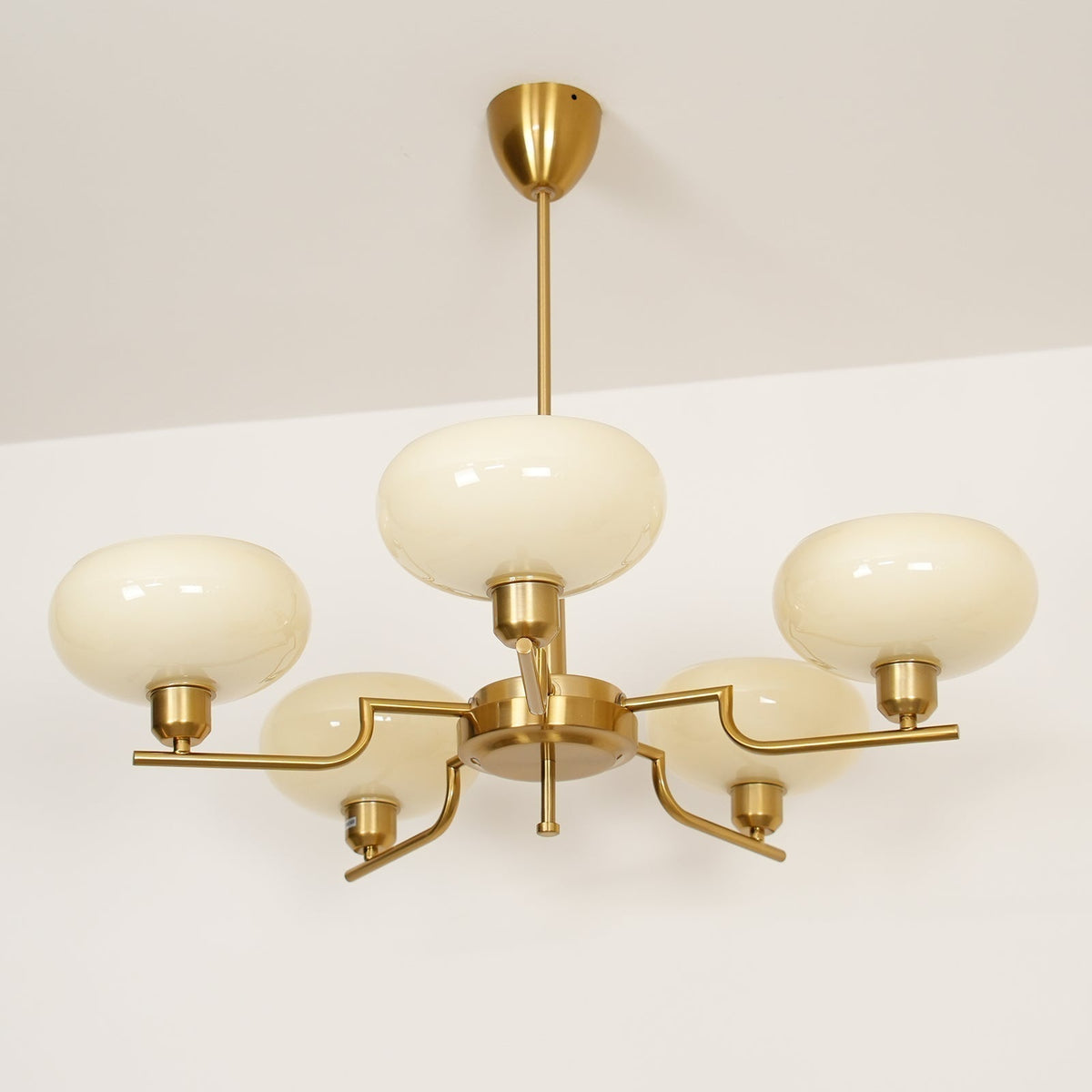 Gabikus Chandeliers Glass Midcentury