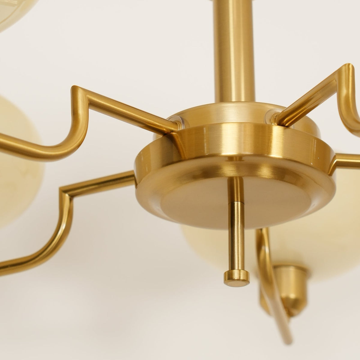 Gabikus Chandeliers Glass Midcentury