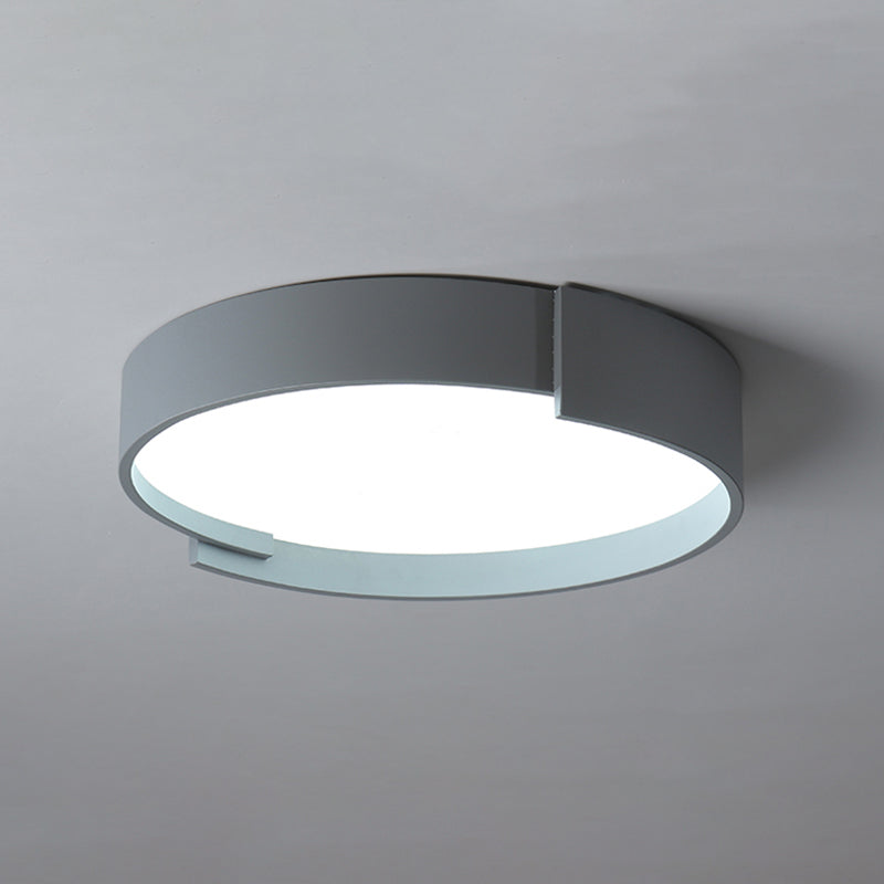 Cibetin Modern Round Flush Mount Ceiling Light LED Double Layer